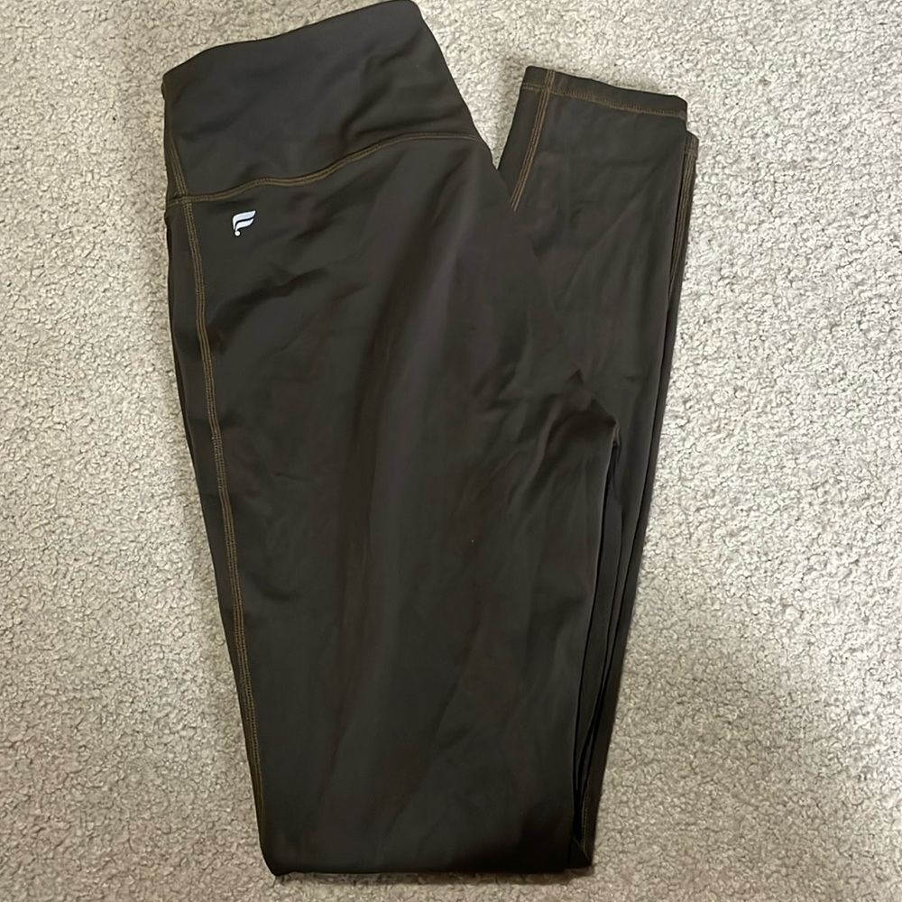 Fabletics dark green leggings